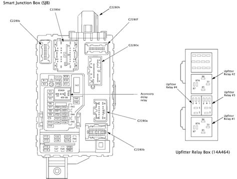 smart junction box for 2008 location for ford escape|Location of Connectors Smart Junction Box .